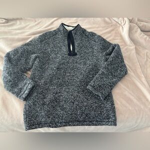 Men’s size large Orvis pullover quarter zip sweater. Worn once.